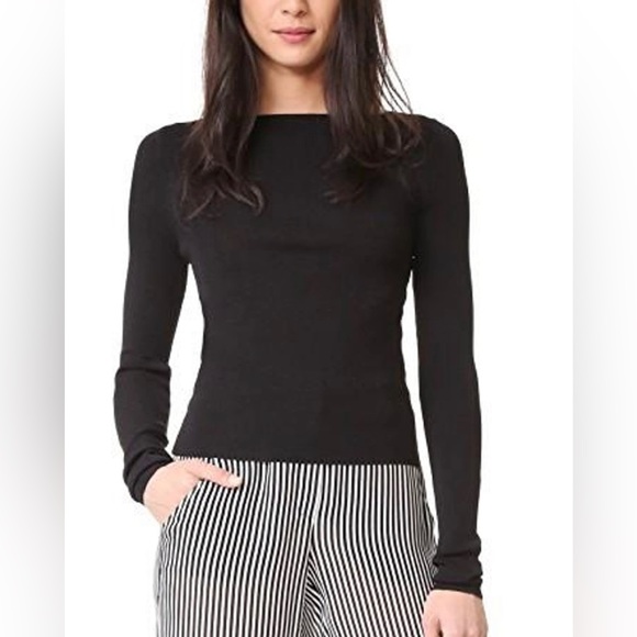 360 SWEATER VEDA OPEN BACK SIZE XS CRISS CROSS BACK - Picture 3 of 7